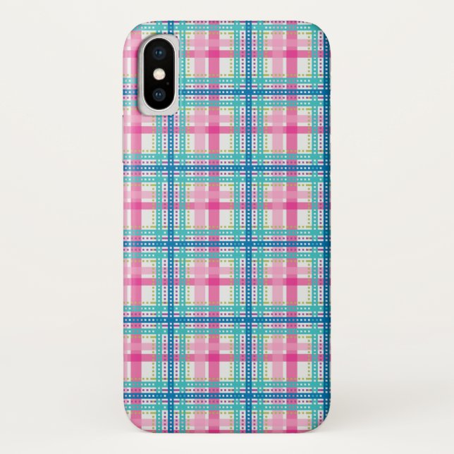 Tartan, plaid pattern Case-Mate iPhone case (Back)