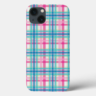 Tartan, plaid pattern iPhone 13 case
