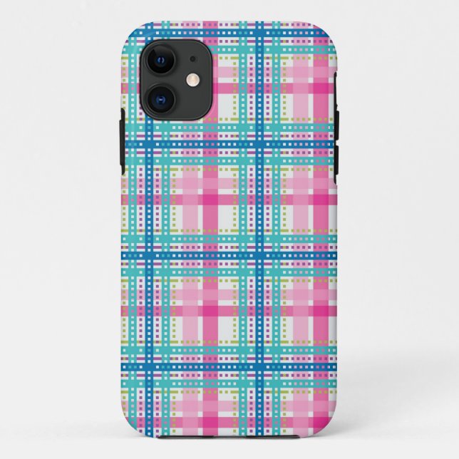 Tartan, plaid pattern Case-Mate iPhone case (Back)