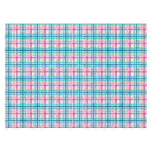 Tartan, plaid pattern tablecloth