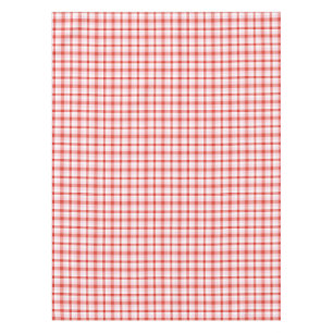 Tartan plaid pattern tablecloth