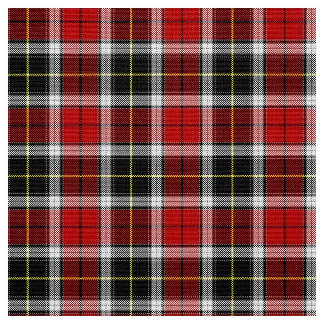 Tartan Plaid Scotland Clan Red Macgregor Royal Fabric (Swatch)