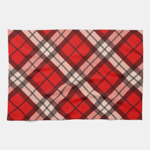 Tartan Red Plaid Kitchen Towel