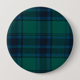 Tartan Round Button