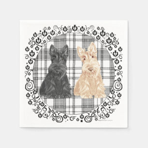 Tartan Scotties Napkin