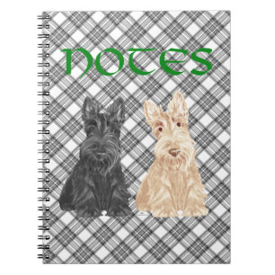 Tartan Scotties Notebook