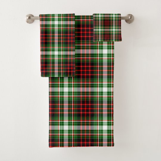 Tartan, Scottish, Country Plaid Bath Towel Set Zazzle.co.uk