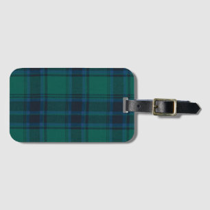 Tartan Single-sided w/ Card Slot Luggage Tag
