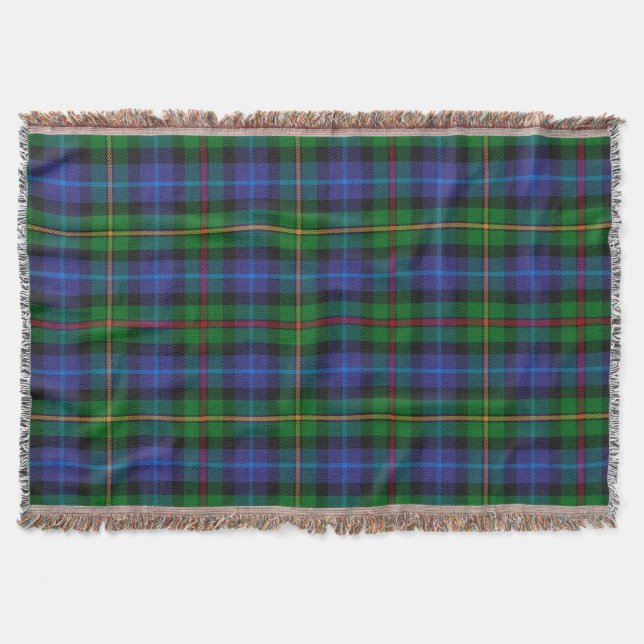 Tartan Smith Throw Blanket (Front)