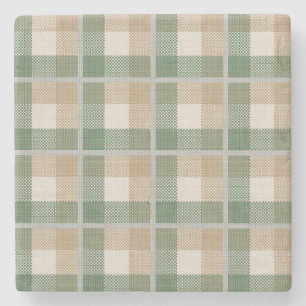 Tartan Stone Coaster