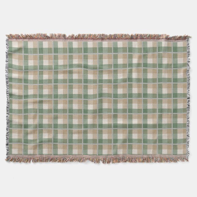 Tartan Throw Blanket (Front)