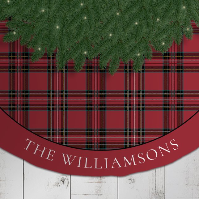 Tartan Tidings Tree Skirt (Creator Uploaded)