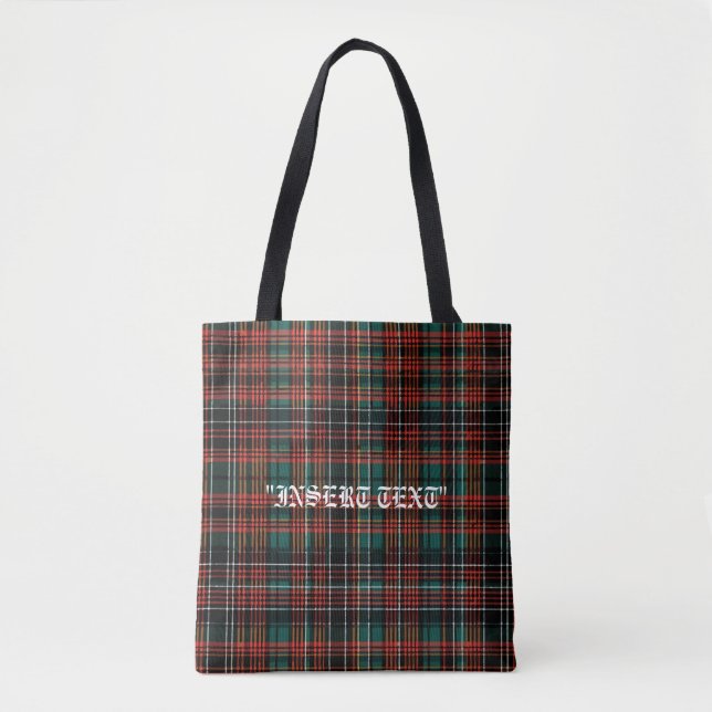 Tartan Tote Bag (Front)
