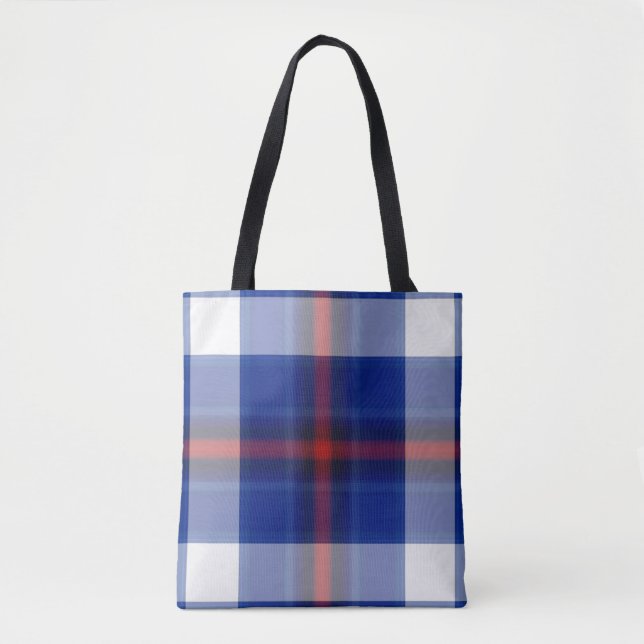 Tartan Tote Bag (Front)