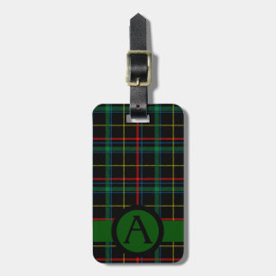 Tartan Twist Luggage Tag