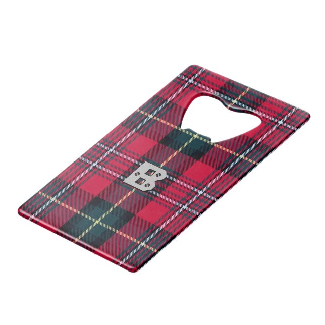 Tartan w/out your Initial(s) (Front Angled)