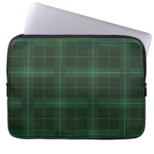 Tartan Walsh Green Pattern Chequered Laptop Sleeve