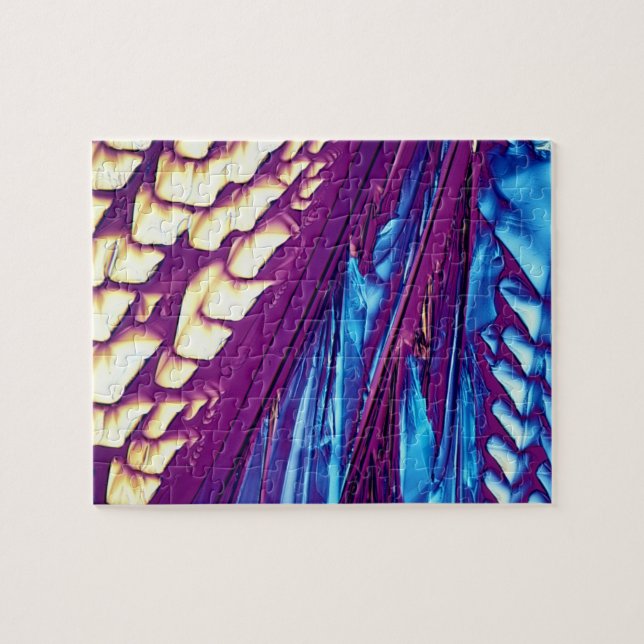 Tartaric Acid Crystals Jigsaw Puzzle (Horizontal)