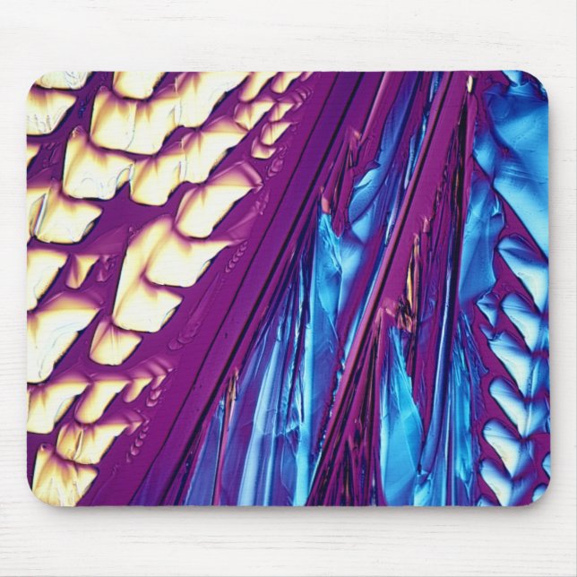 Tartaric Acid Crystals Mouse Mat (Front)
