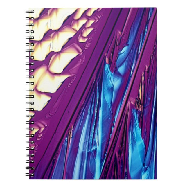 Tartaric Acid Crystals Notebook (Front)