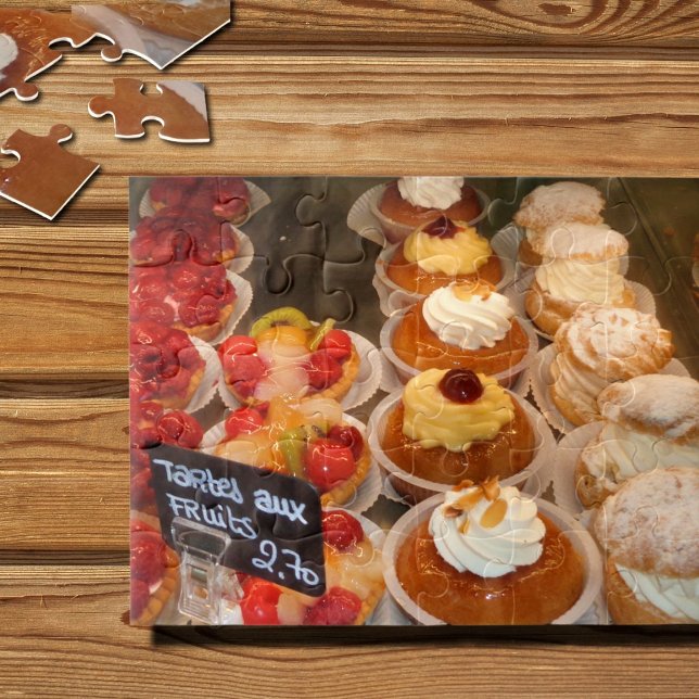 Tartes aux fruits - French Pastry Jigsaw Puzzle (Creator Uploaded)
