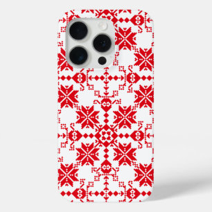 Tartlau red yellow iPhone 15 pro case