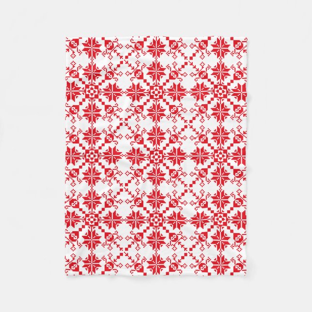 Tartlau Rot Fleece Blanket (Front)