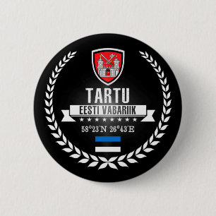 Tartu 6 Cm Round Badge
