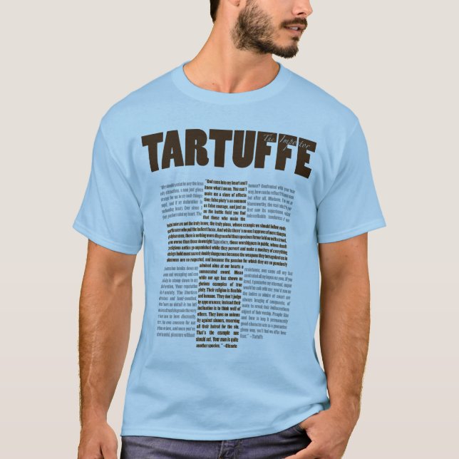 Tartuffe by Moliere T-Shirt (Front)