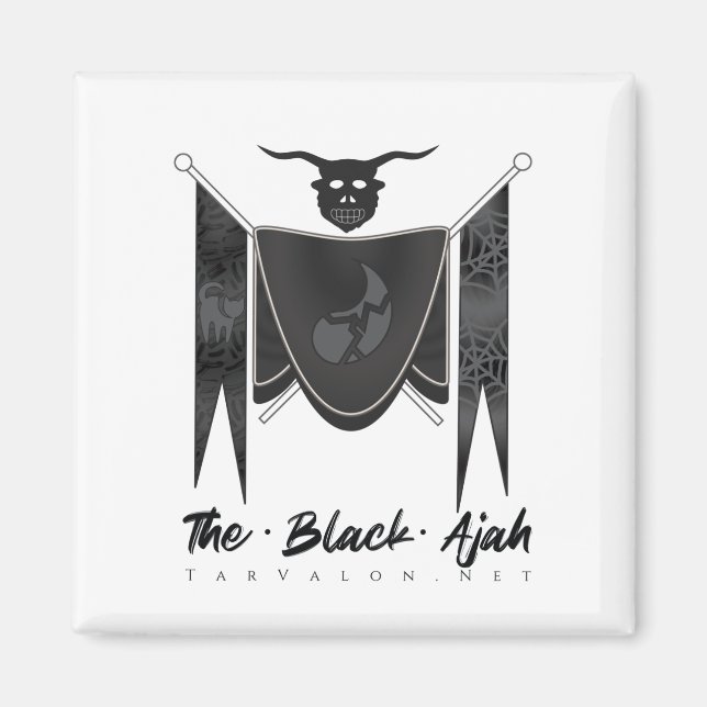 TarValon.Net Black Magnet (Front)