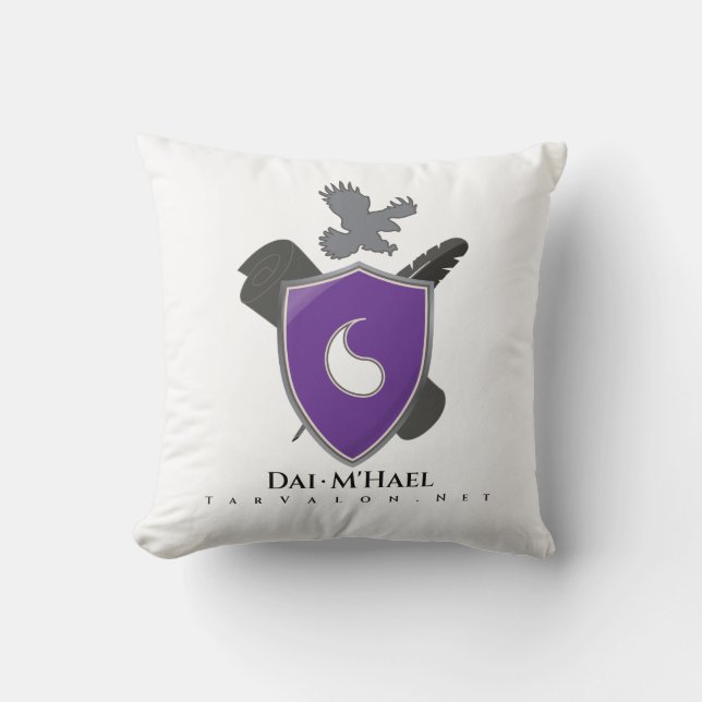 TarValon.Net DM Shield Crest Pillow (Front)