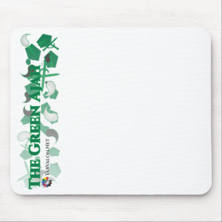 TarValon.Net Green Scattered Pennants Mousepad