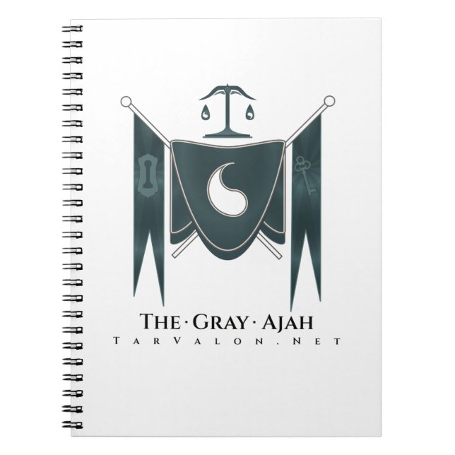 TarValon.Net Grey Regalia Notebook (Front)