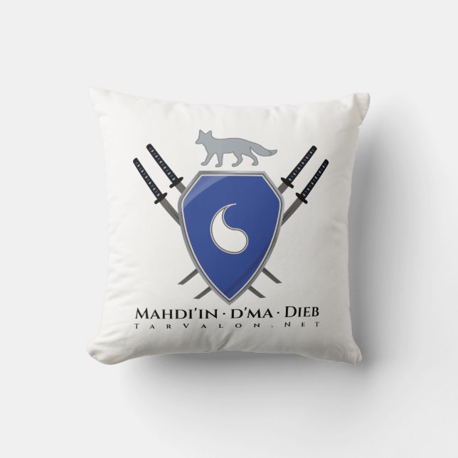 TarValon.Net MDD Shield Crest Pillow (Front)