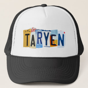 Taryen Licence Plate Hat
