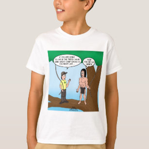Tarzan Learns about Camp Gadgets T-Shirt