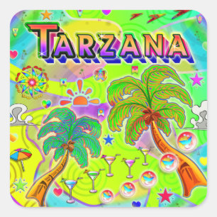 Tarzana Mind Focus Sticker