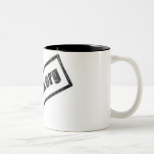Tasa para Cafe Modelo Reevil! Two-Tone Coffee Mug