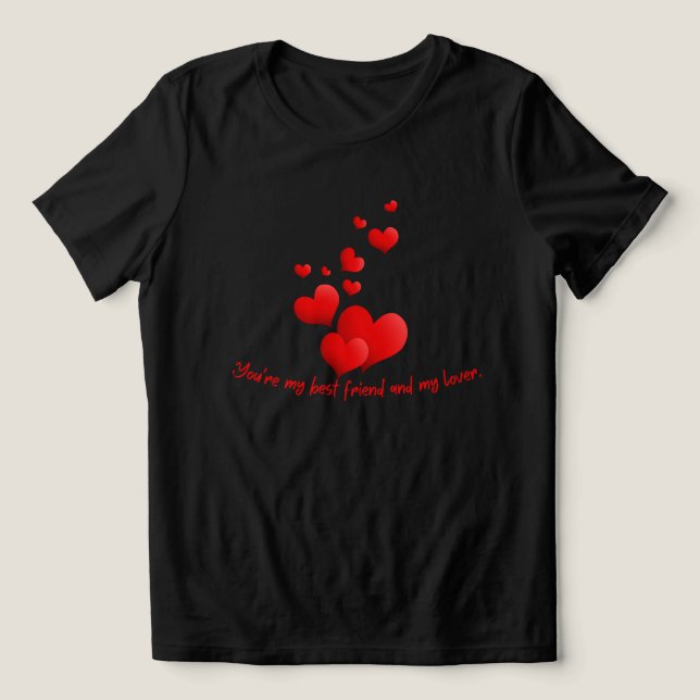 Tasarım Siyah Tri-Blend Shirt (Design Front)