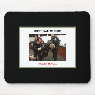taser grey borderphixr mouse mat