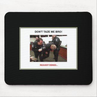 taser grey borderphixr mouse mat