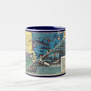 Task Force!  Helen of Toy  Comic Book Ad Two-Tone Coffee Mug