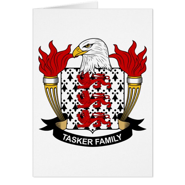 Tasker Family Crest (Front)