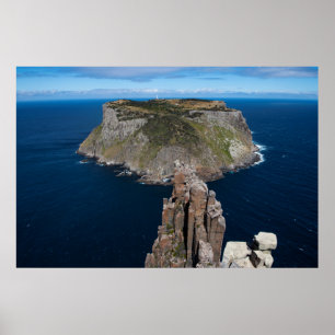 Tasman Island from the Blade, Tasmania Poster