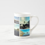 Tasman View Collage  Bone China Mug<br><div class="desc">Tasman View  West Auckland,  New Zealand</div>
