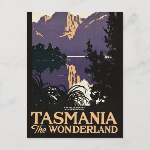 Tasmania, Australia, Postcard
