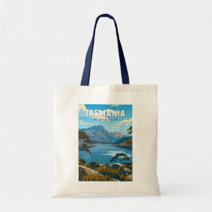 Tasmania Australia Travel Art Vintage Tote Bag