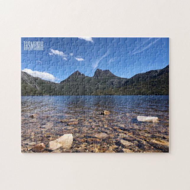 tasmania cradle mountain rocks jigsaw puzzle (Horizontal)