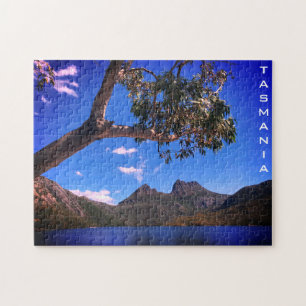 tasmania cradle mountain tree jigsaw puzzle