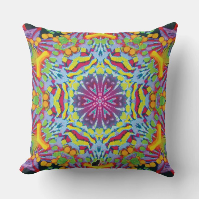 Tasmania Kaleidoscope Pillow (Front)